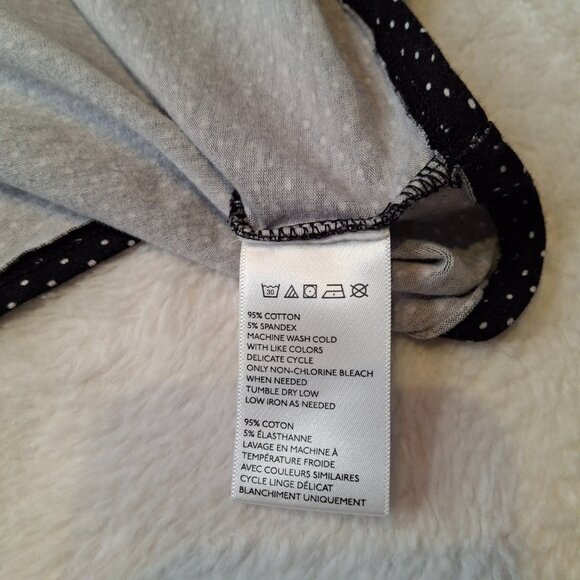 Pins & Needles Polka Dot Crop Top Sz M Button Front Rockabilly Retro Pin Up - Picture 10 of 14